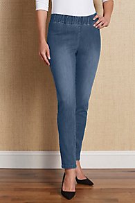 Jeans For Women, Womens Jeans, Pull-on Jeans | Soft Surroundings